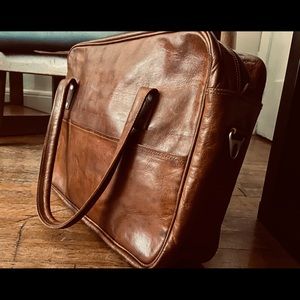 Unisex handmade messenger bag